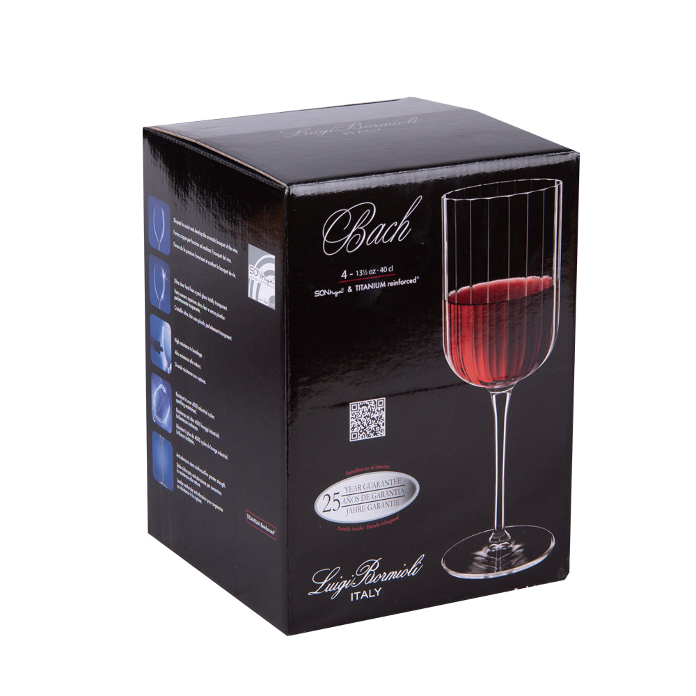 Boîte de 4 verres à pied Bach 40 cl Bormioli Luigi - Mathon - 2