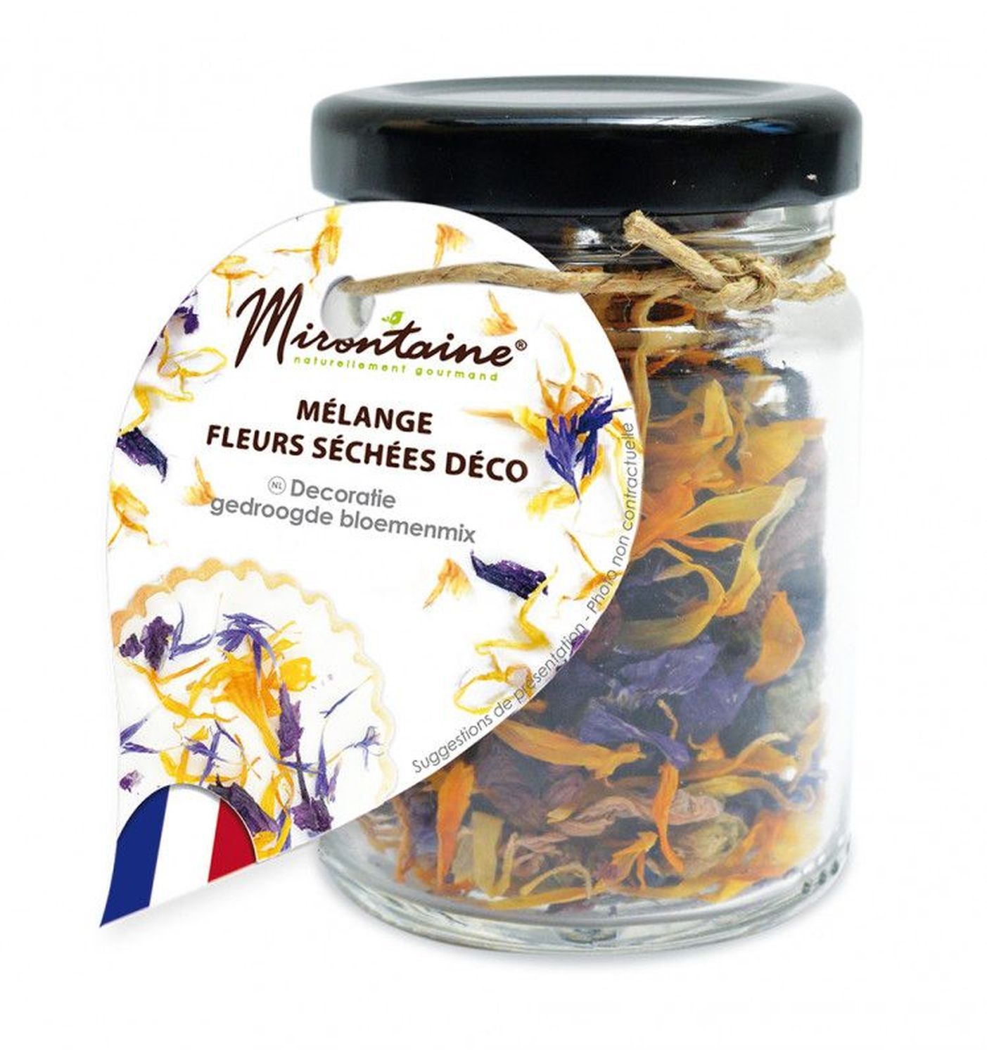 Mélange de fleurs séchées comestibles pour pâtisserie 18 g Scrapcooking - Mathon