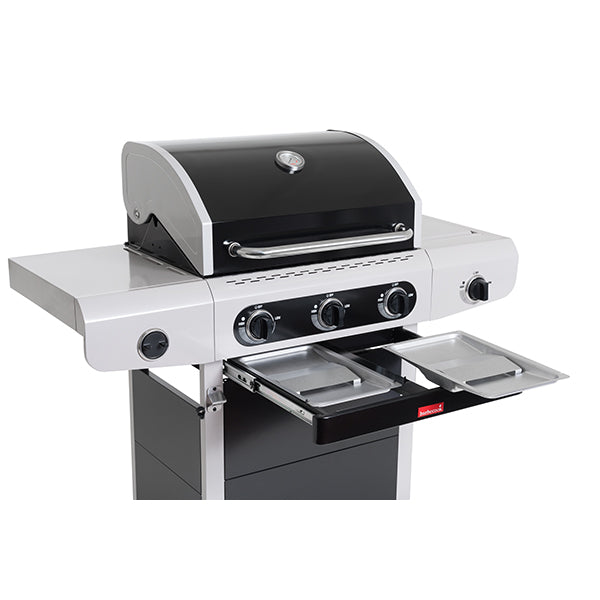 Barbecue au gaz Siesta 310 Black Barbecook - Mathon - 4