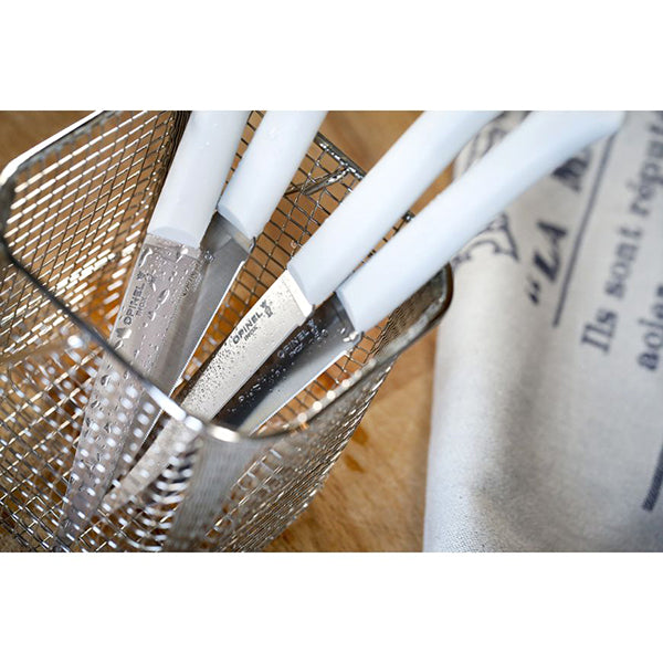 Coffret 4 couteaux de table lame micro-dentée 11 cm Bon Appétit Plus nuage Opinel - Mathon - 4