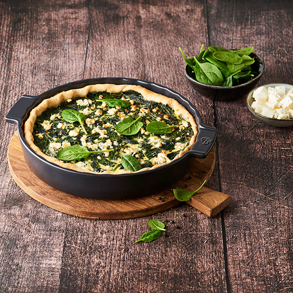 Tourtière céramique Appolia ardoise 28 cm Peugeot - Mathon - 2