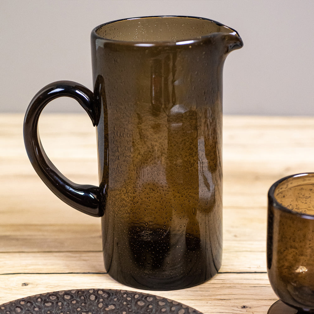 Pichet Bullé 1,1 l brun Table passion - Mathon - 2