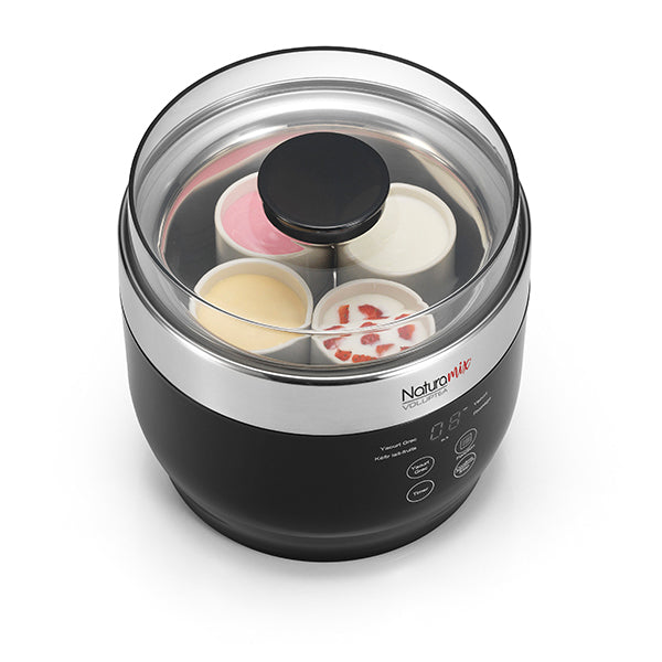 Yaourtière fromagère 4 programmes 20 W noir Naturamix - Mathon - 2