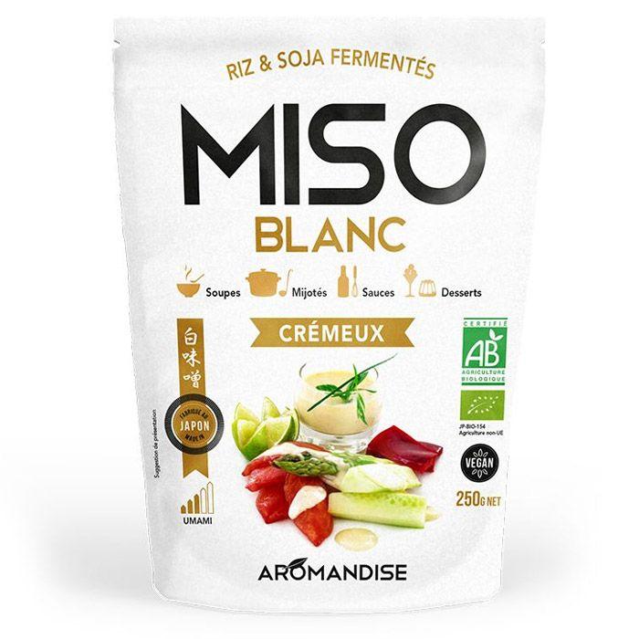 Miso blanc crémeux bio 250 g Aromandise - Mathon