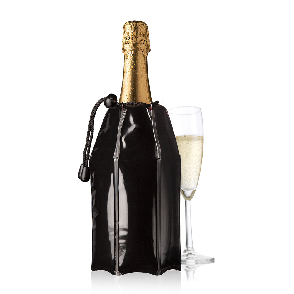 Rafraichisseur à champagne noir Vacuvin - Mathon - 1