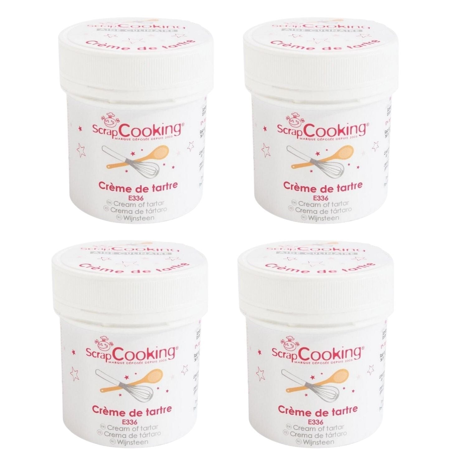 Crème de tartre 200 g Scrapcooking - Mathon