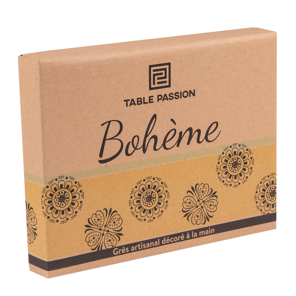 Plat rectangle Bohème 29x17 cm Table passion - Mathon - 2