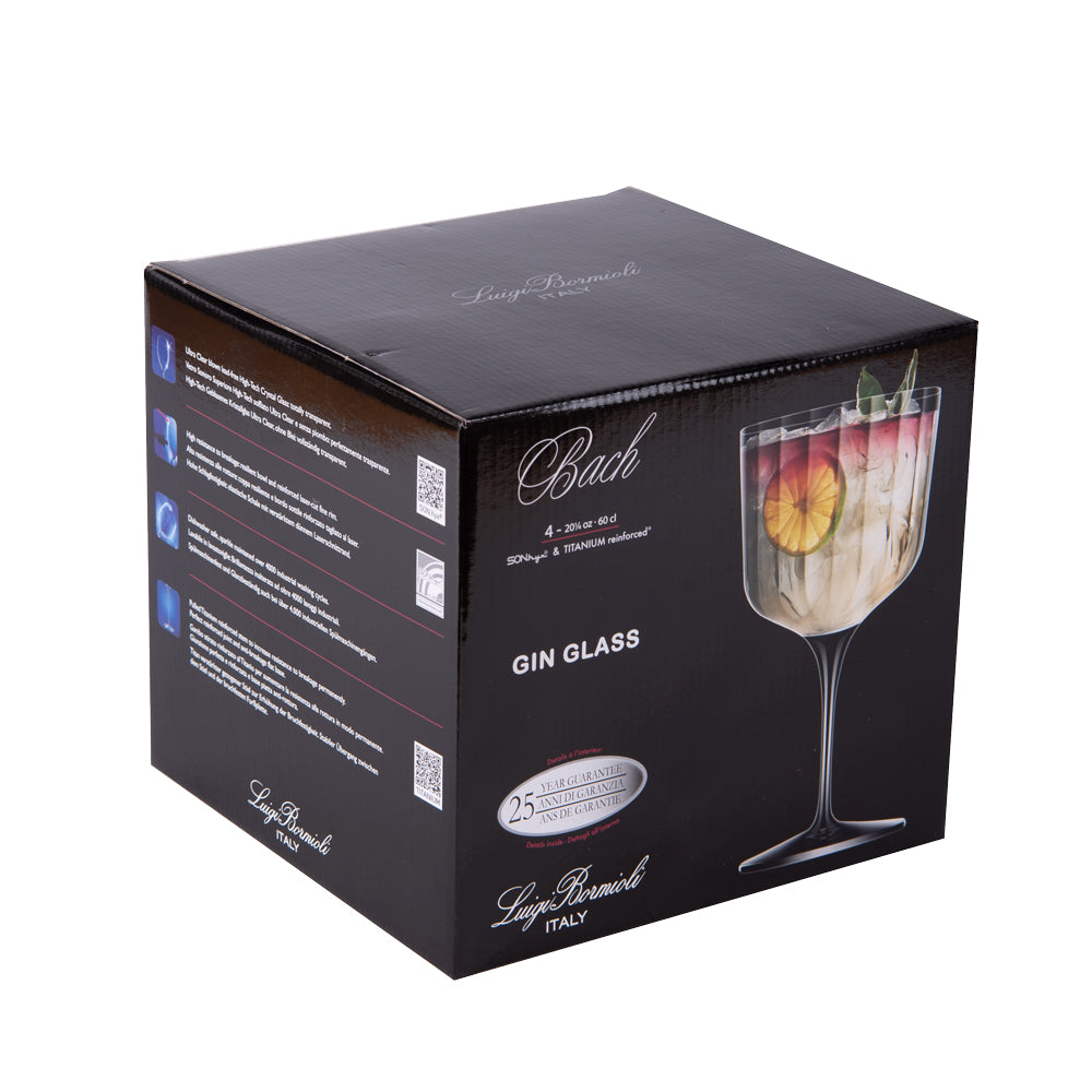 Boîte de 4 verres à Gin Bach 60 cl Bormioli Luigi - Mathon - 2