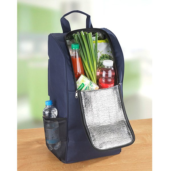 Chariot de courses avec siège bleu Wenko by Maximex - Mathon - 6