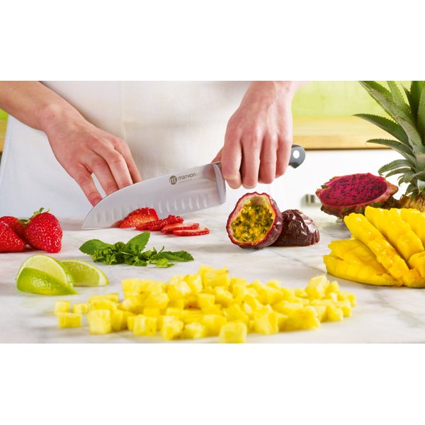 Couteau santoku Les Spécialistes 18 cm Mathon - Mathon - 2