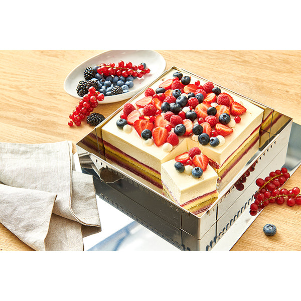 Cadre entremets carré adaptable inox 16 cm De Buyer - Mathon - 2
