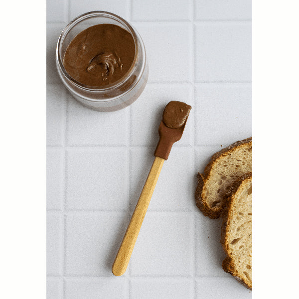 Mini spatule en silicone et bambou Pebbly - Mathon - 1