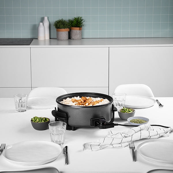 Faitout électrique 5 L avec couvercle 1 500 W PZ-9135 Tristar - Mathon - 3