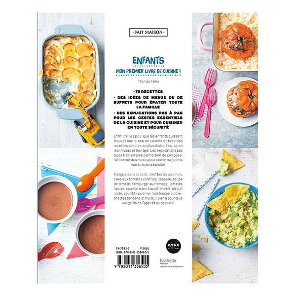 Livre Fait Maison Enfants, mon premier livre de cuisine Hachette pratique - Mathon - 2