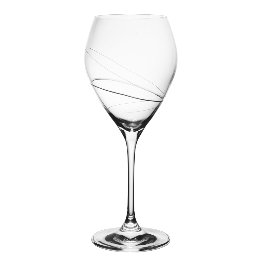 Verre à vin Silhouette 32 cl en verre taillé (lot de 6) Rona - Mathon