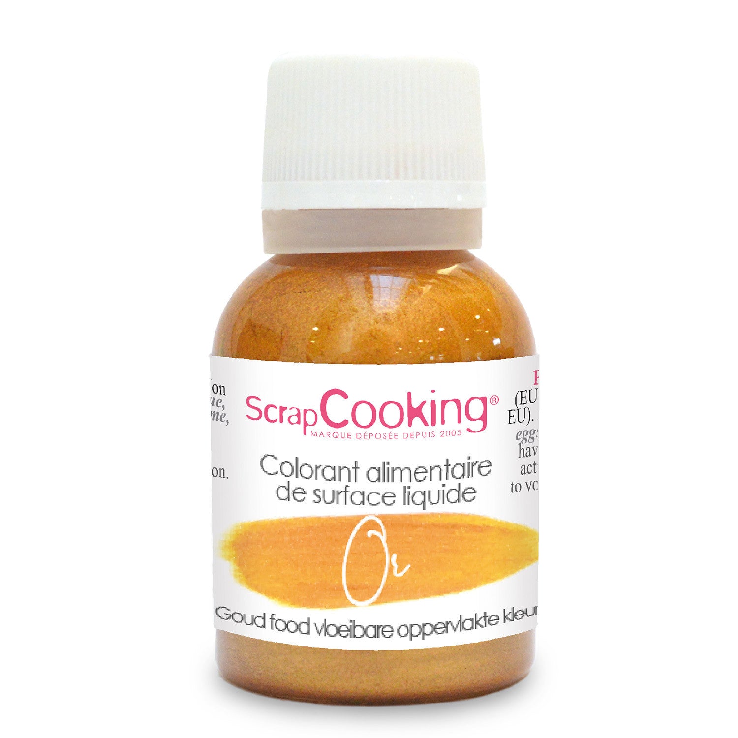Colorant alimentaire liquide - doré Scrapcooking - Mathon