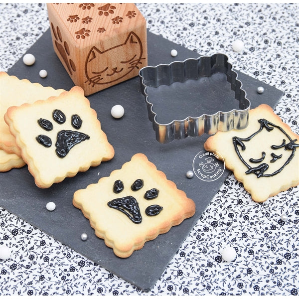 Kit décoration de biscuits Chat Scrapcooking - Mathon - 4