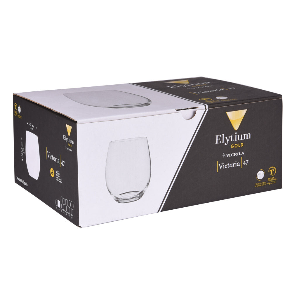 Boîte de 6 gobelets trempés Victoria 47 cl Vicrila - Mathon - 2