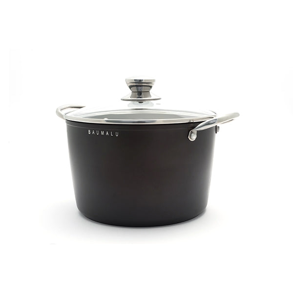 Faitout 24 cm avec couvercle Black Edition Baumalu - Mathon