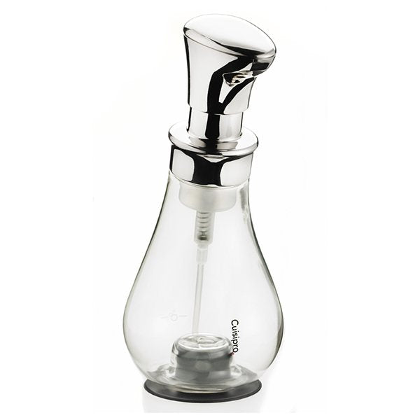 Pompe à savon mousse chrome 390 ml Cuisipro - Mathon - 1
