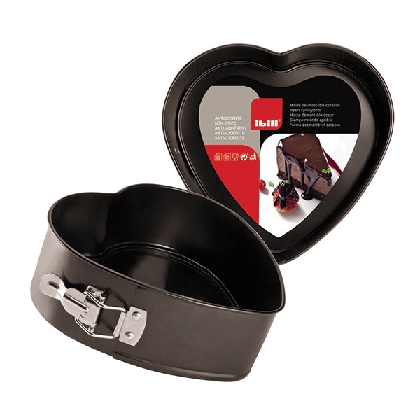 Moule cœur avec charnière 22 cm Ibili - Mathon