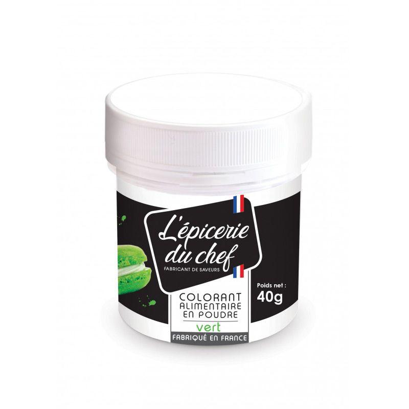 Colorant alimentaire en poudre vert 40 g Scrapcooking - Mathon