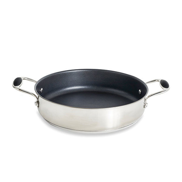 Sauteuse 2 anses inox antiadhérente 28 cm Excell