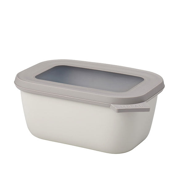 Bol multifonction rectangulaire Cirqula 750 ml Nordic White Mepal - Mathon