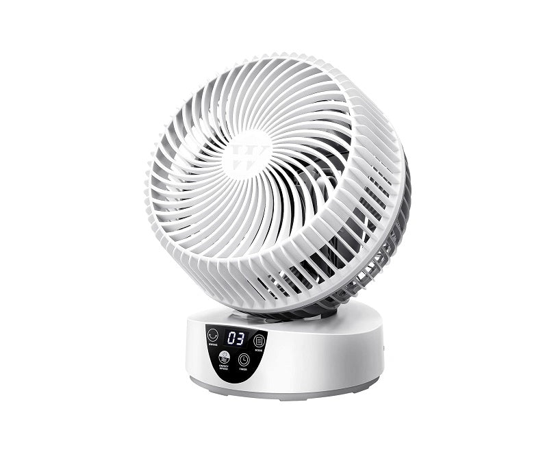 Ventilateur De Bureau de 8 Pouces/ 4 Modes/ Minuterie de 9H blanc Vendos85 - Mathon