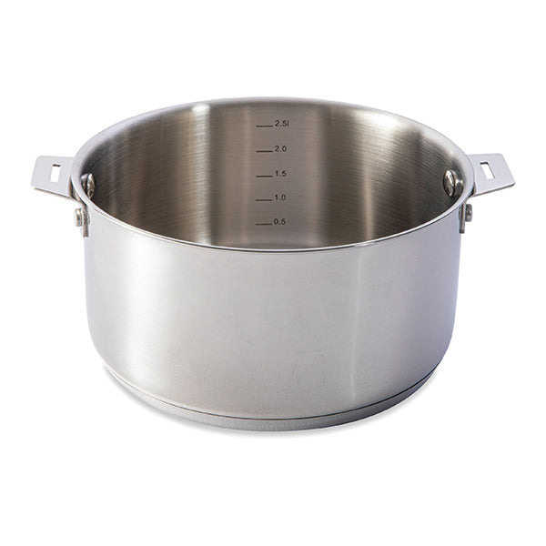 Casserole inox Clips’Inox sans manche 20 cm Mathon - Mathon - 1