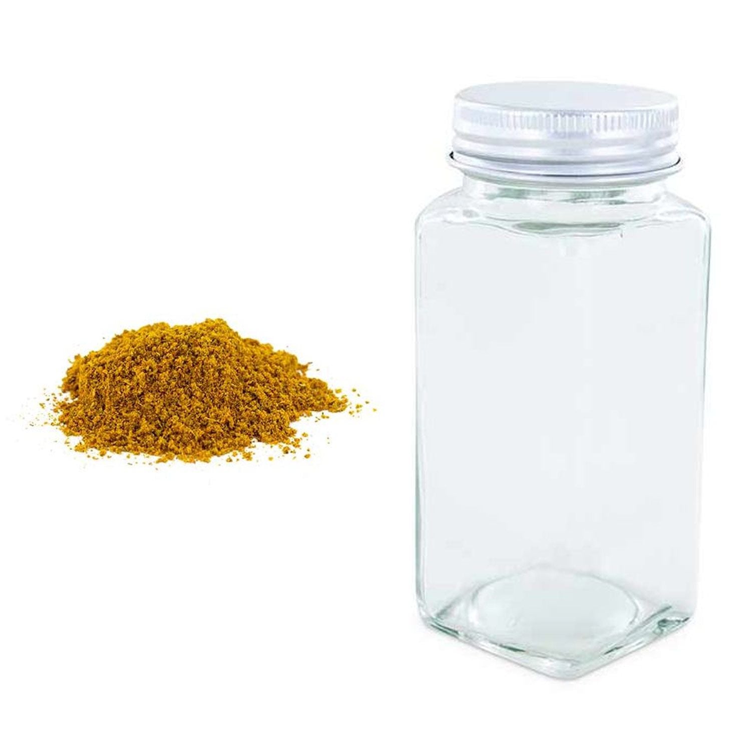 Flacon à épices poudreur + curry doux 50 g Aromandise - Mathon