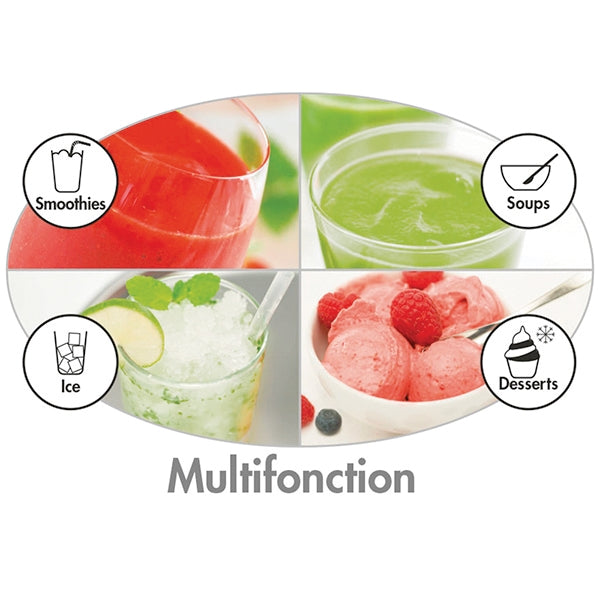 Blender laqué chrome 1,8 L 1300 W 11630 Magimix - Mathon - 4