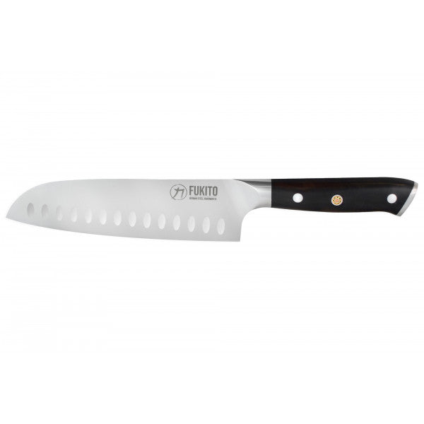 Couteau Fukito Ebene X50 modèle santoku 18cm Fukito - Mathon - 1