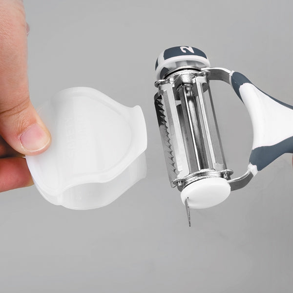 Eplucheur Y 3 lames tournantes inox Lacor - Mathon - 2