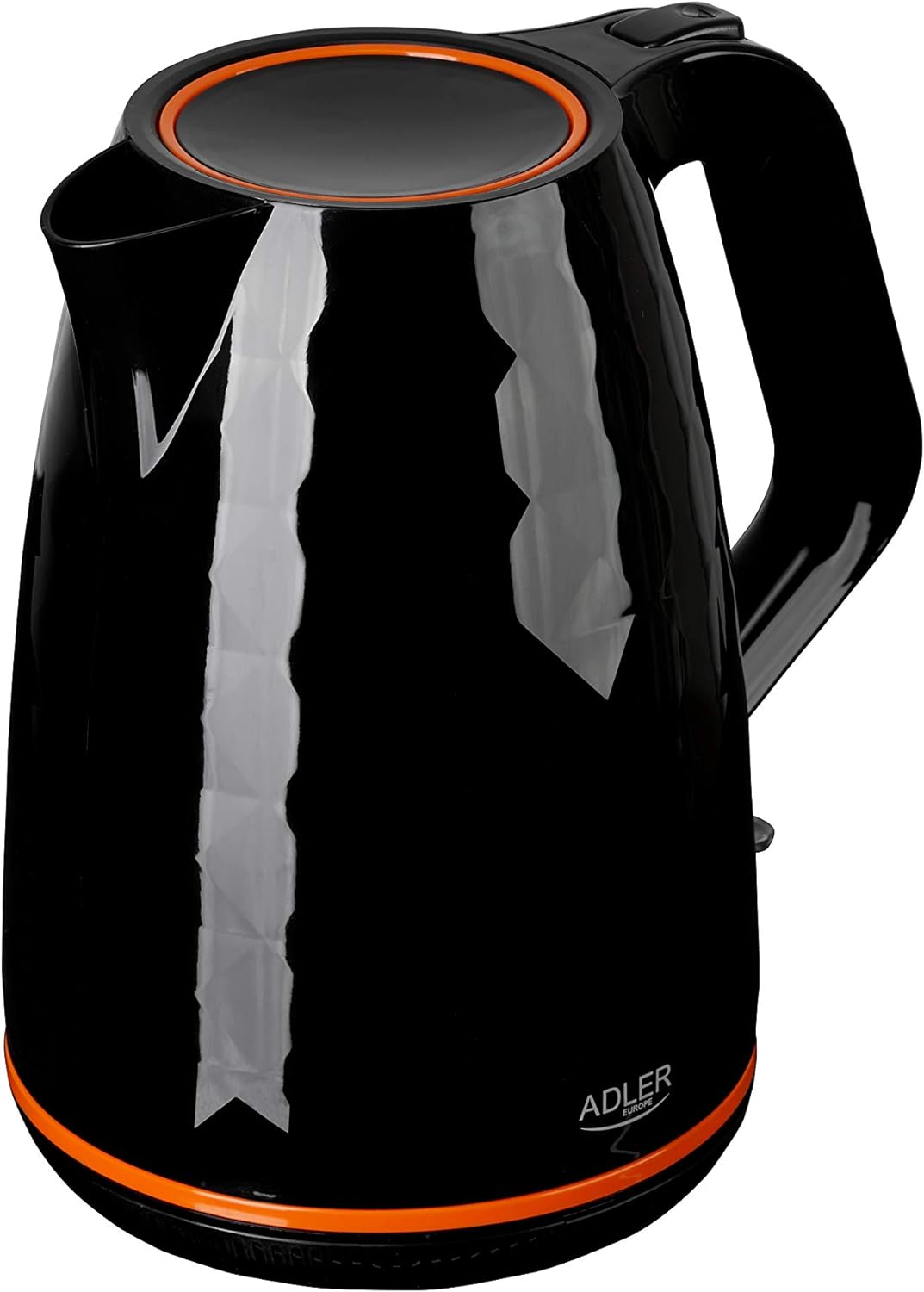 bouilloire électrique de 1,7L 2200W noir Adler - Mathon