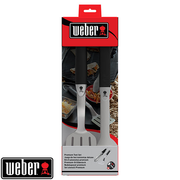 Kit de 2 ustensiles Premium en acier inoxydable Weber - Mathon - 5