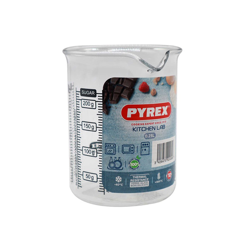 Verre doseur Kitchen Lab 0,25 l Pyrex - Mathon
