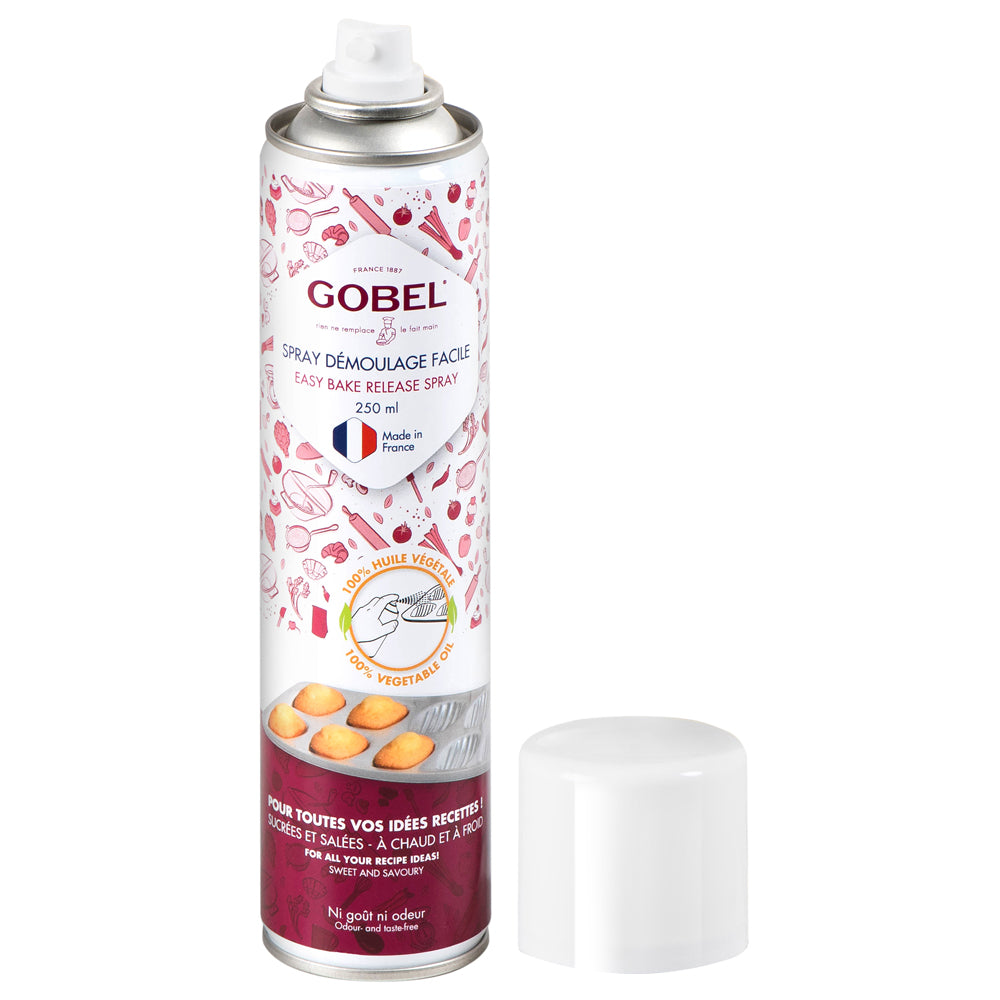 Spray alimentaire démoulage facile 250 ml Gobel - Mathon