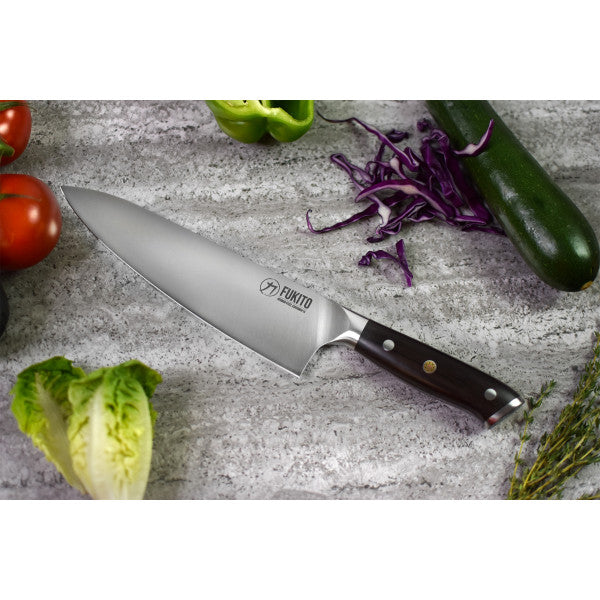 Coffret 2 couteaux de cuisine Fukito Ebène X50 Fukito - Mathon - 5