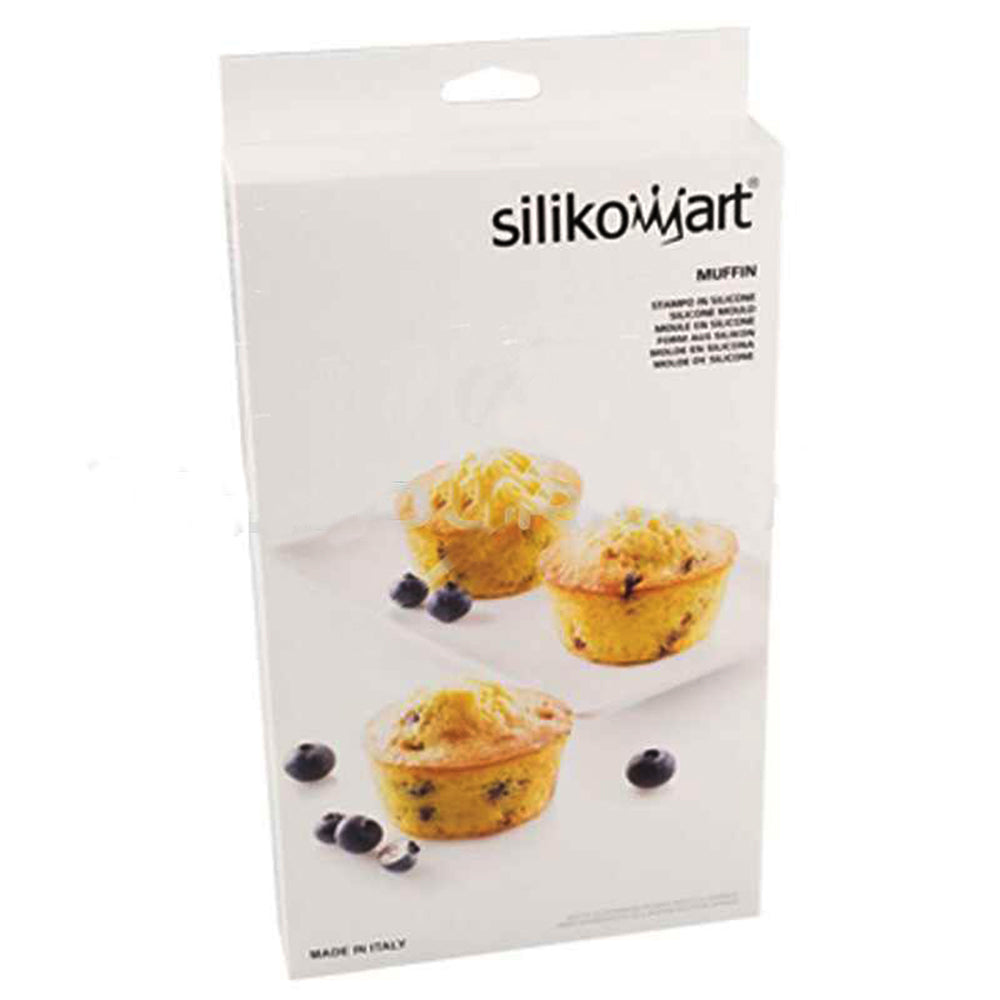 Moule en silicone 6 mini muffin 7 cm Silikomart - Mathon - 2