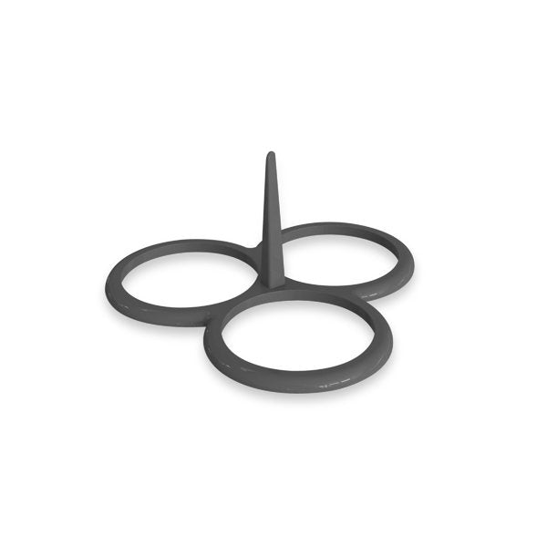 Moule silicone 3 blinis pour poêle Patisse - Mathon - 1