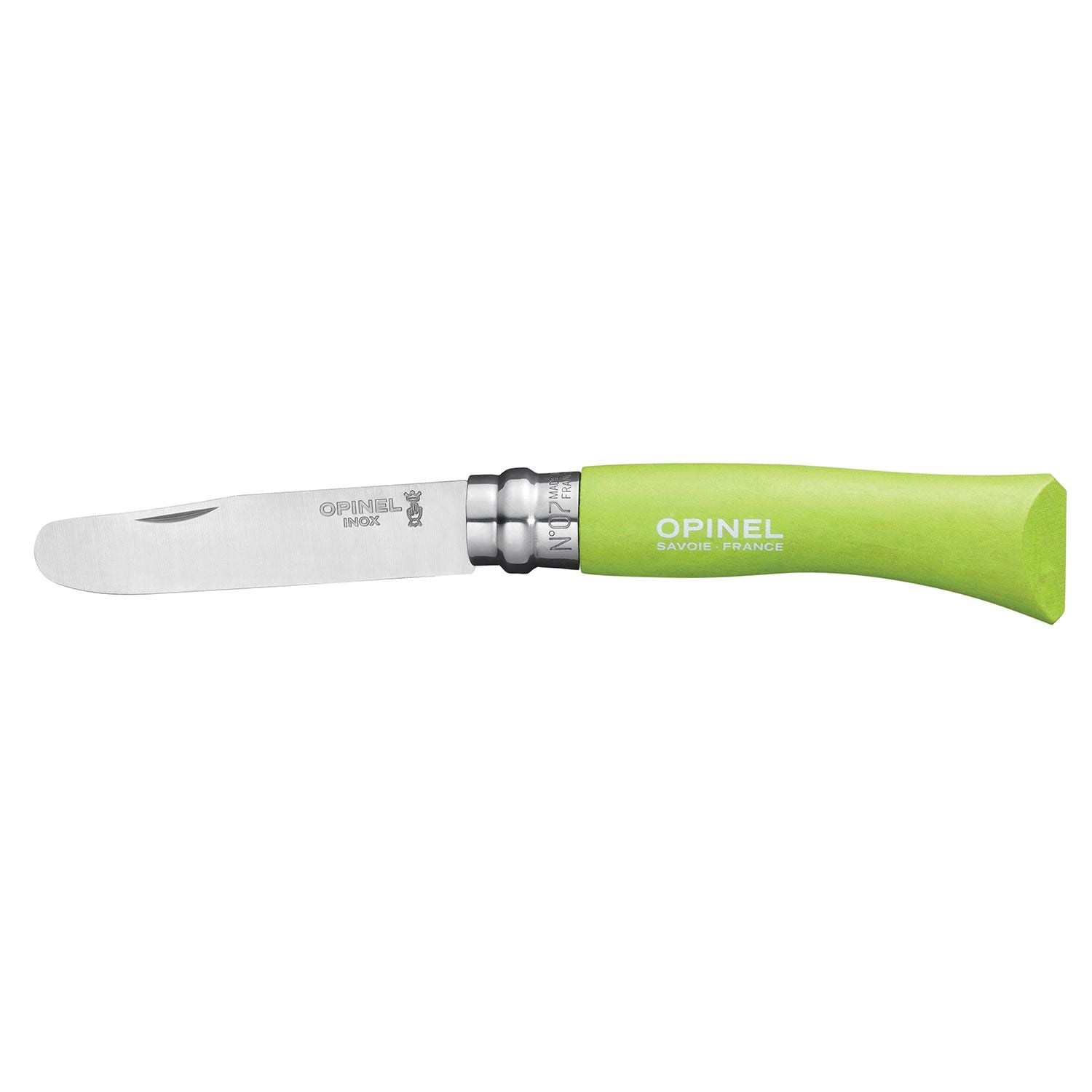 Mon premier couteau Opinel vert pomme n°07 - Mathon