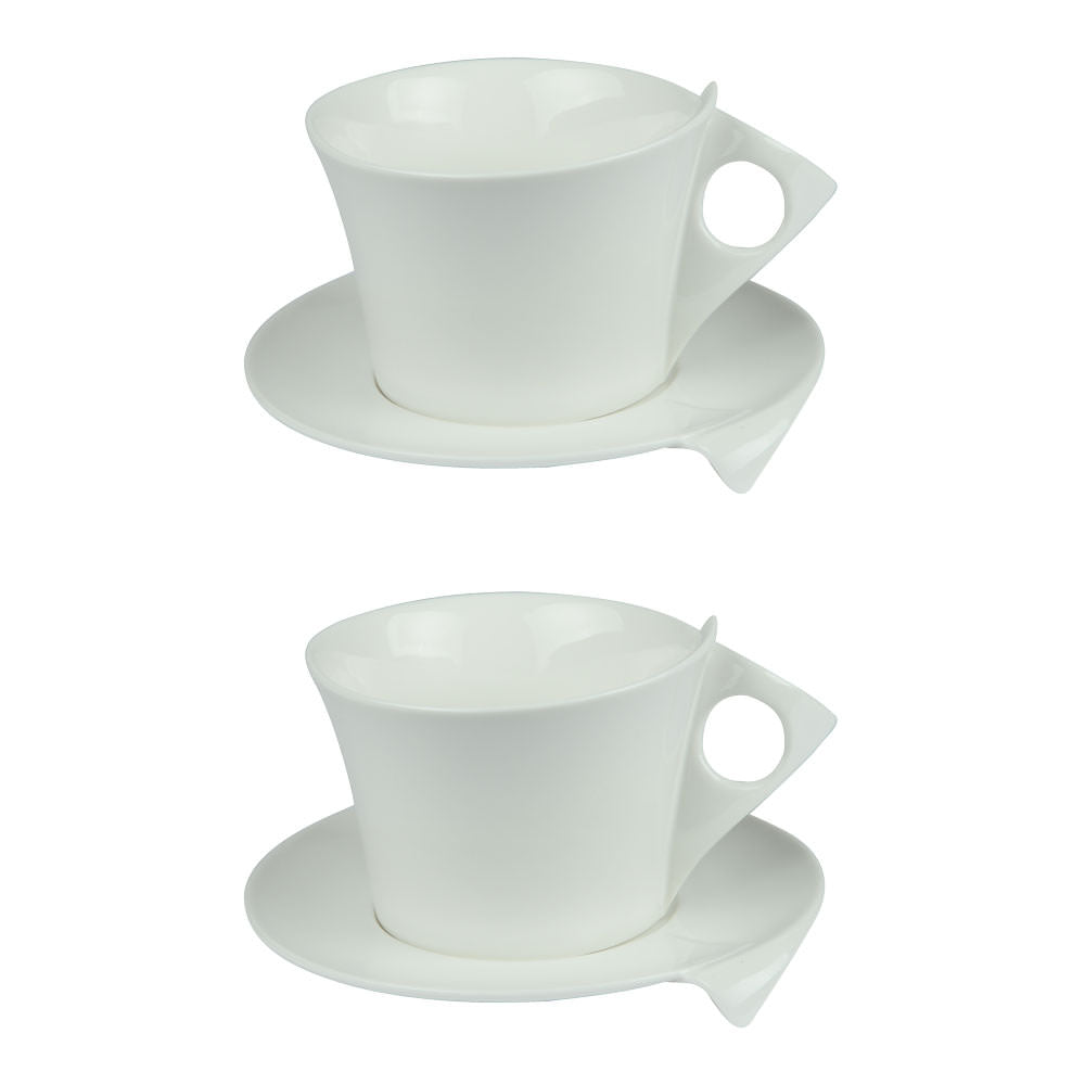 Coffret de 2 petits déjeuners Libra 30 cl Table passion - Mathon - 1